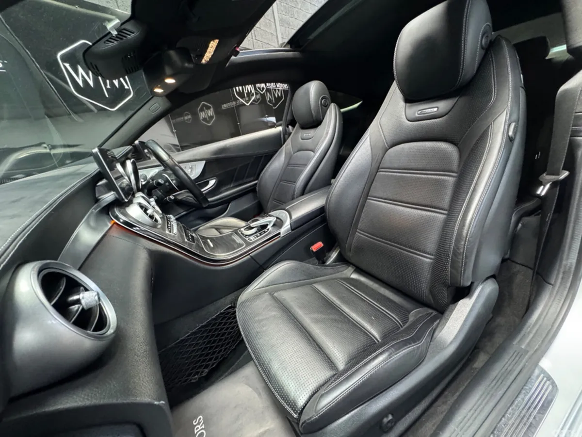 Mercedes-Benz C-Class Coupe, Petrol, 2017, Silver
