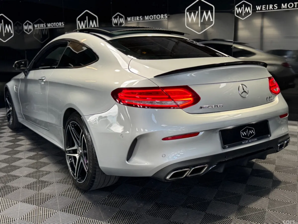 Mercedes-Benz C-Class Coupe, Petrol, 2017, Silver