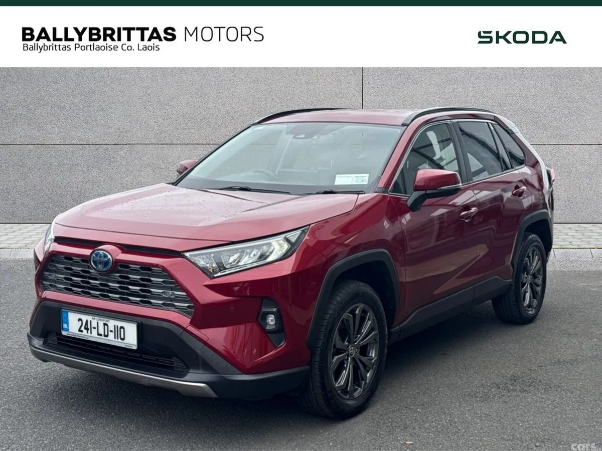 Toyota RAV4 SUV, Petrol Hybrid, 2024, Red