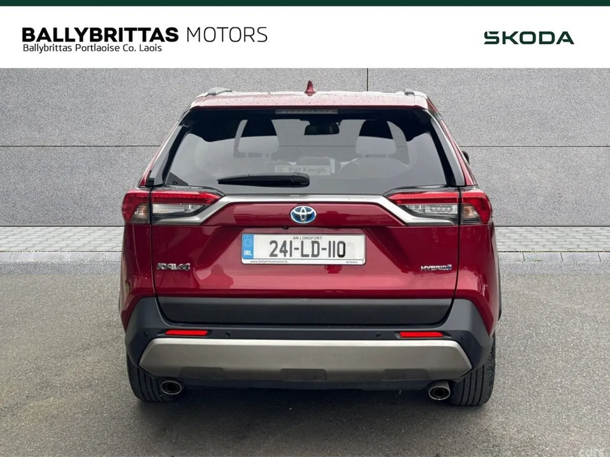 Toyota RAV4 SUV, Petrol Hybrid, 2024, Red