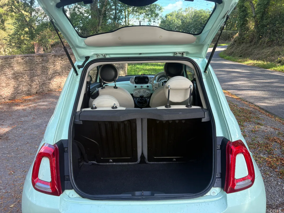 Fiat 500 Hatchback, Petrol, 2017, Green