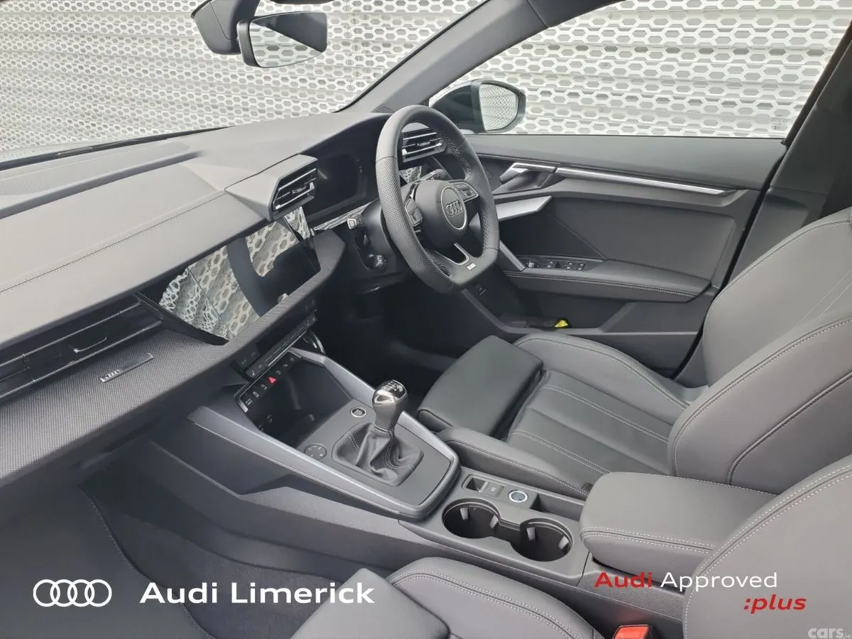 Audi A3 Saloon, Petrol, 2026, Black