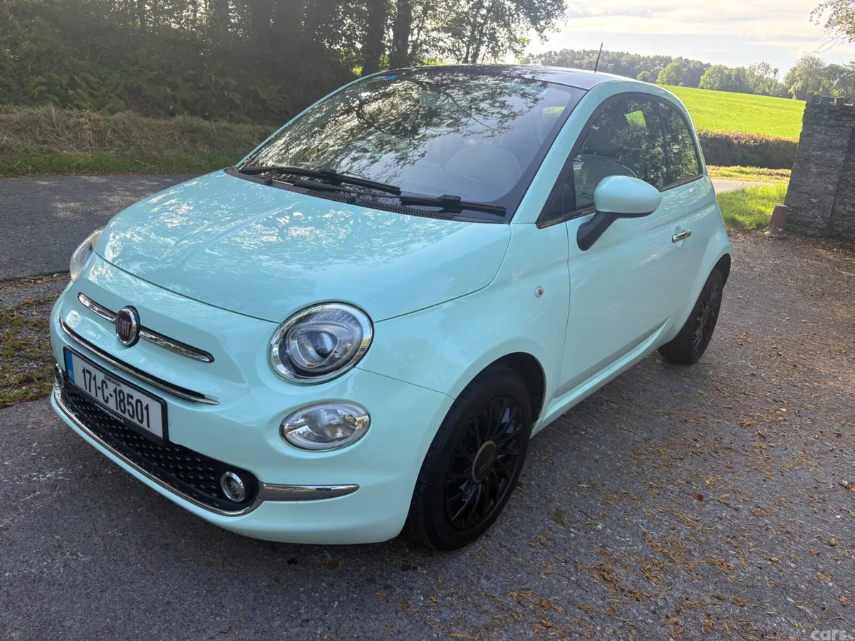 Fiat 500 Hatchback, Petrol, 2017, Green