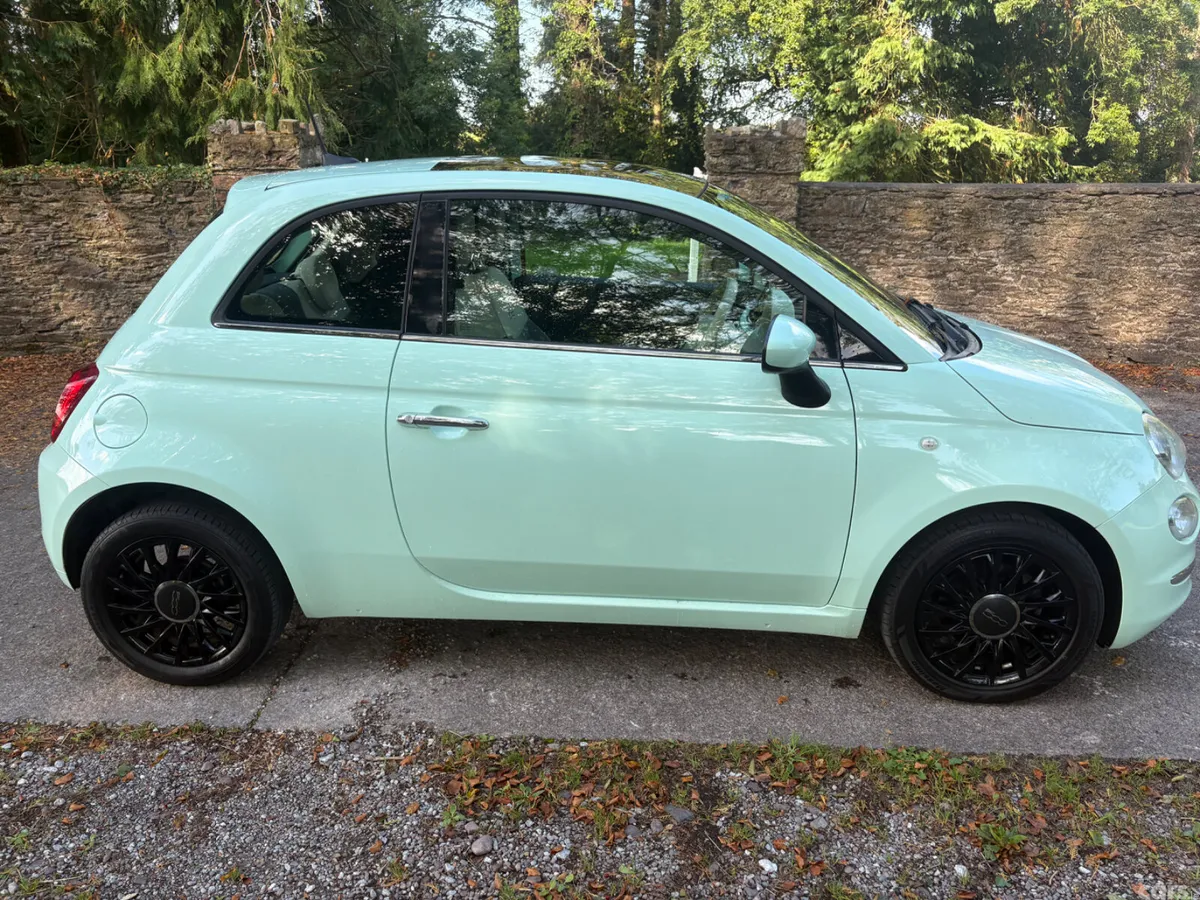 Fiat 500 Hatchback, Petrol, 2017, Green