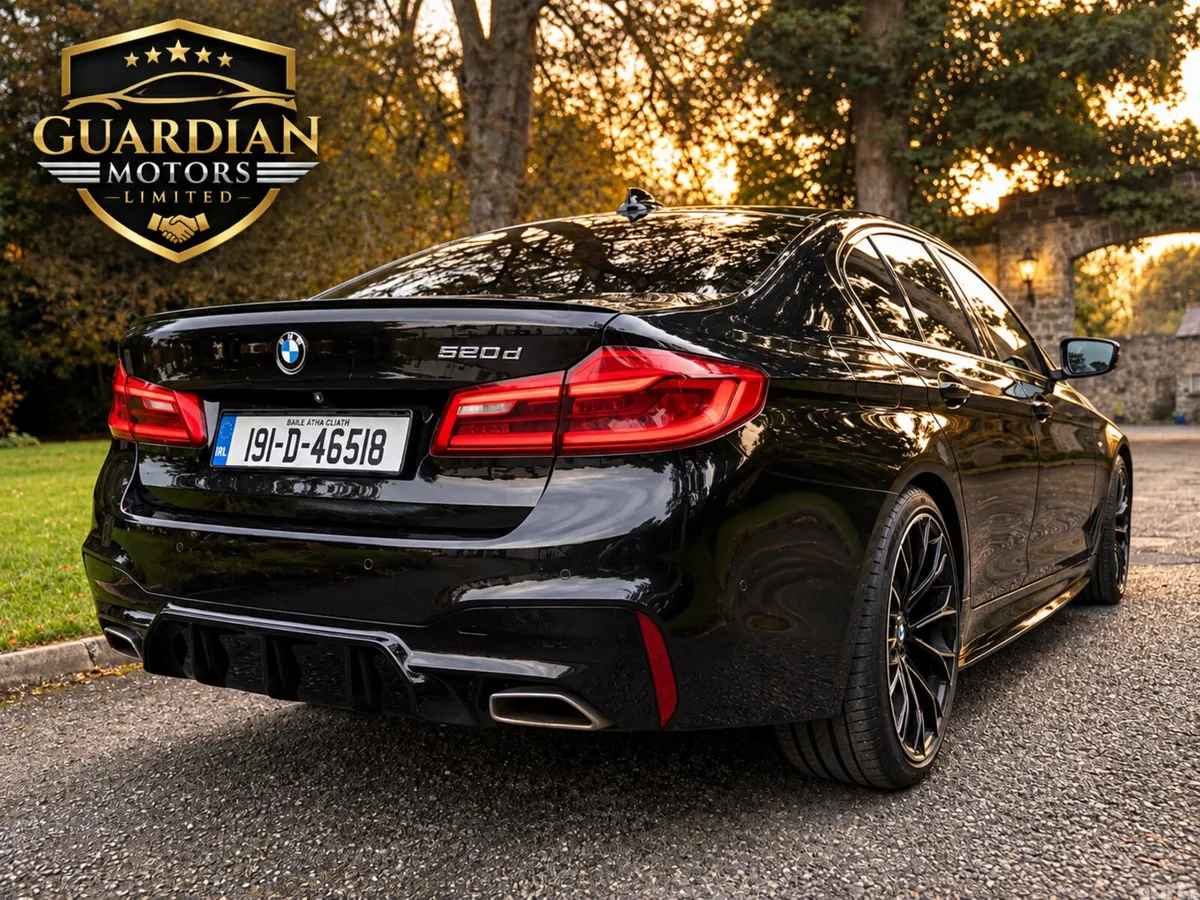 BMW 5-Series Saloon, Diesel, 2019, Black