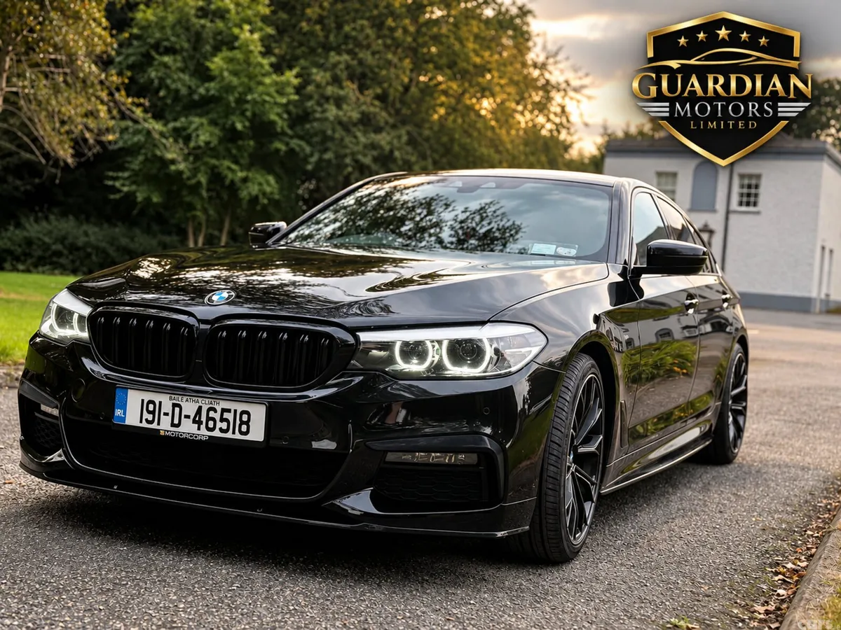 BMW 5-Series Saloon, Diesel, 2019, Black