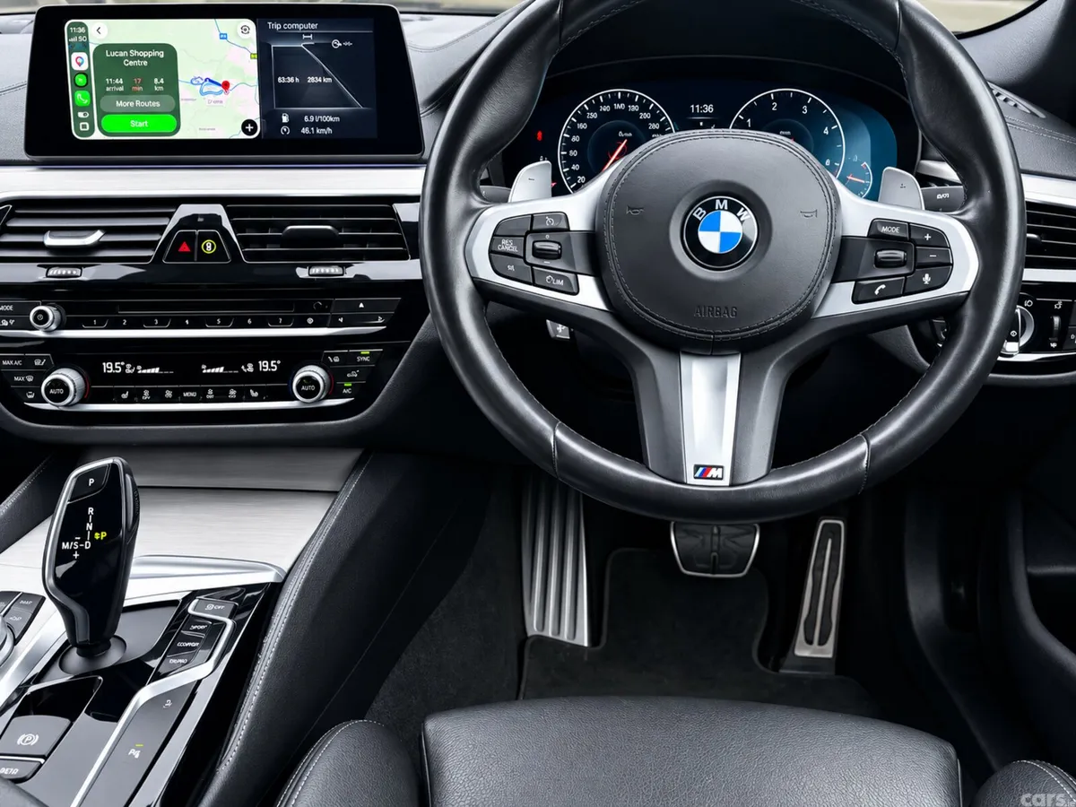 BMW 5-Series Saloon, Diesel, 2019, Black