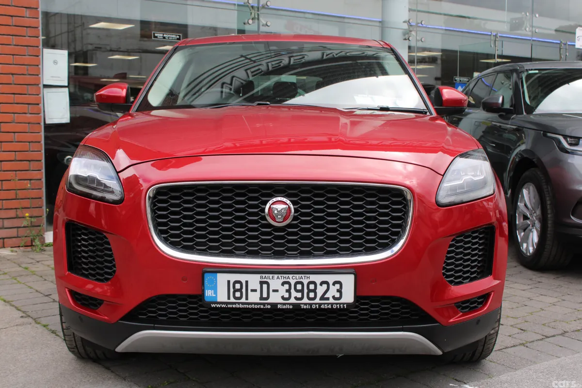 Jaguar E-Pace Estate/Jeep, Diesel, 2018, Red