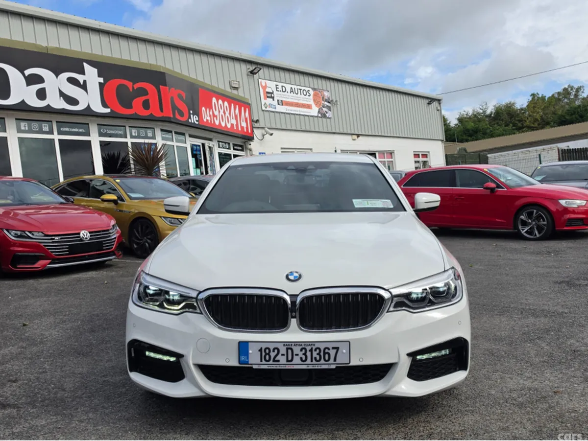 BMW 5-Series Saloon, Diesel, 2018, White