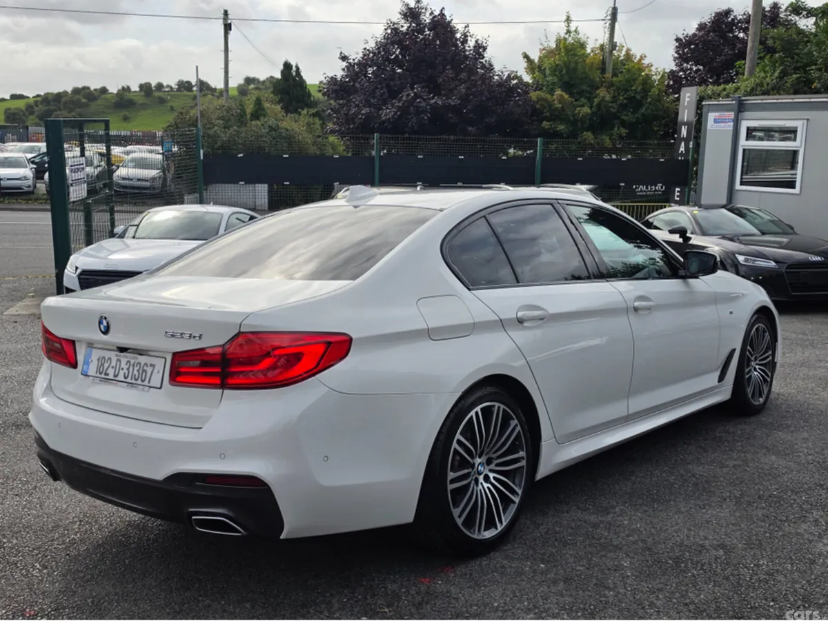 BMW 5-Series Saloon, Diesel, 2018, White