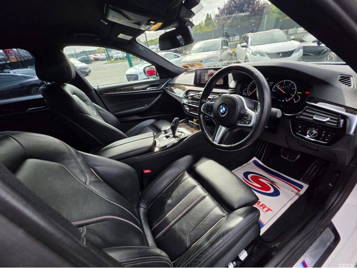 BMW 5-Series Saloon, Diesel, 2018, White