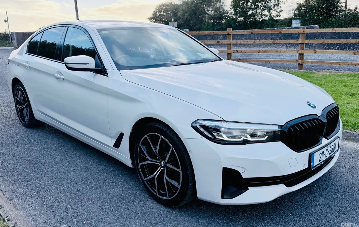BMW 5-Series Saloon, Diesel, 2021, White