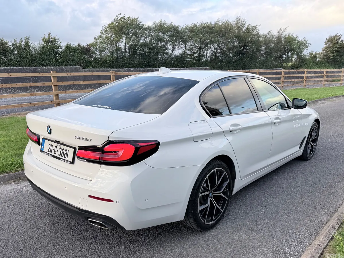 BMW 5-Series Saloon, Diesel, 2021, White