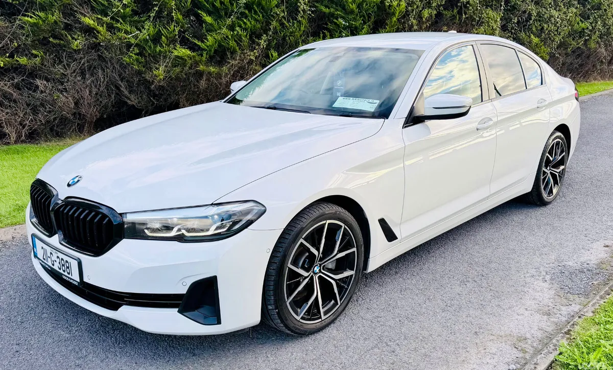 BMW 5-Series Saloon, Diesel, 2021, White