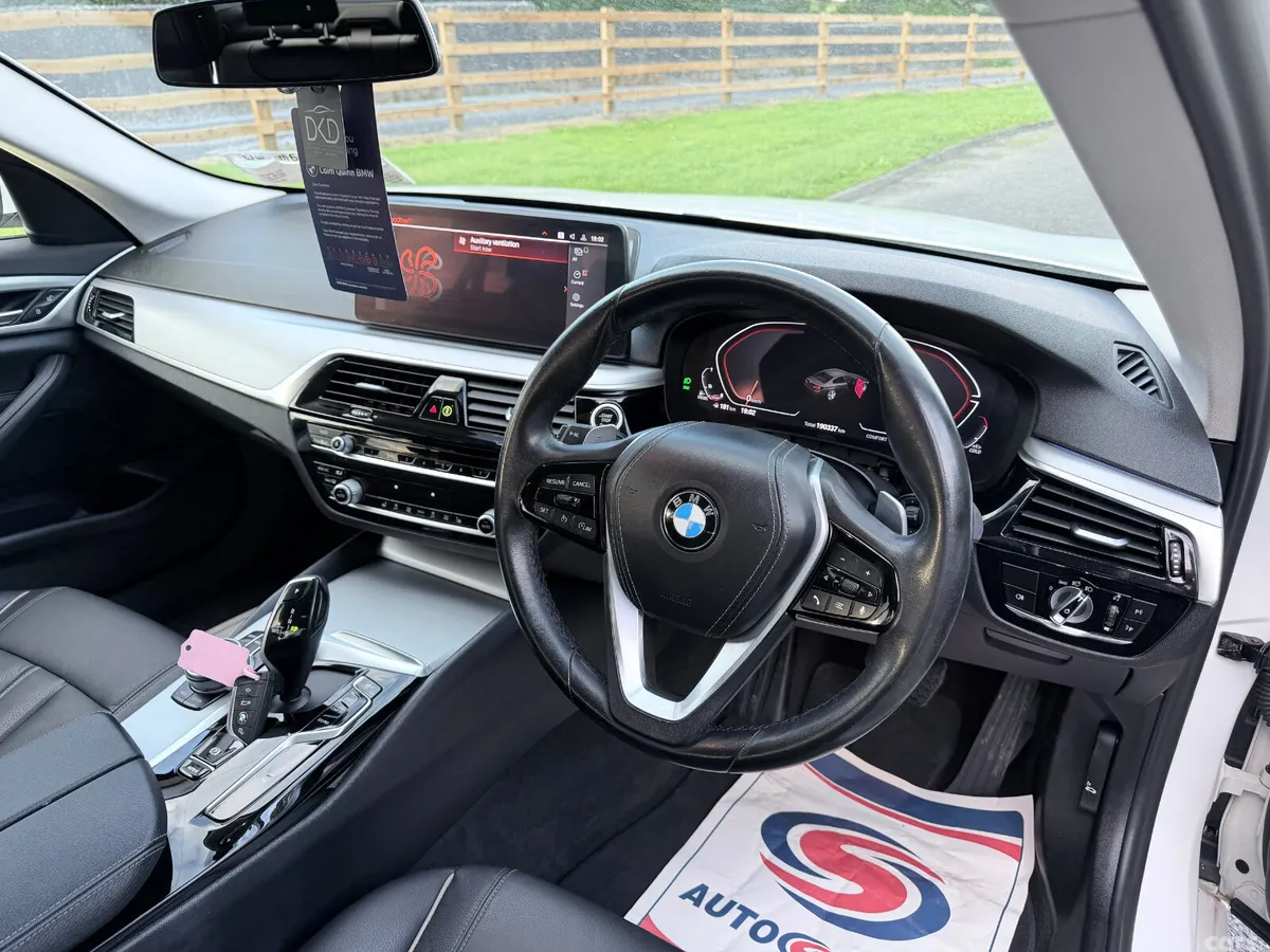 BMW 5-Series Saloon, Diesel, 2021, White