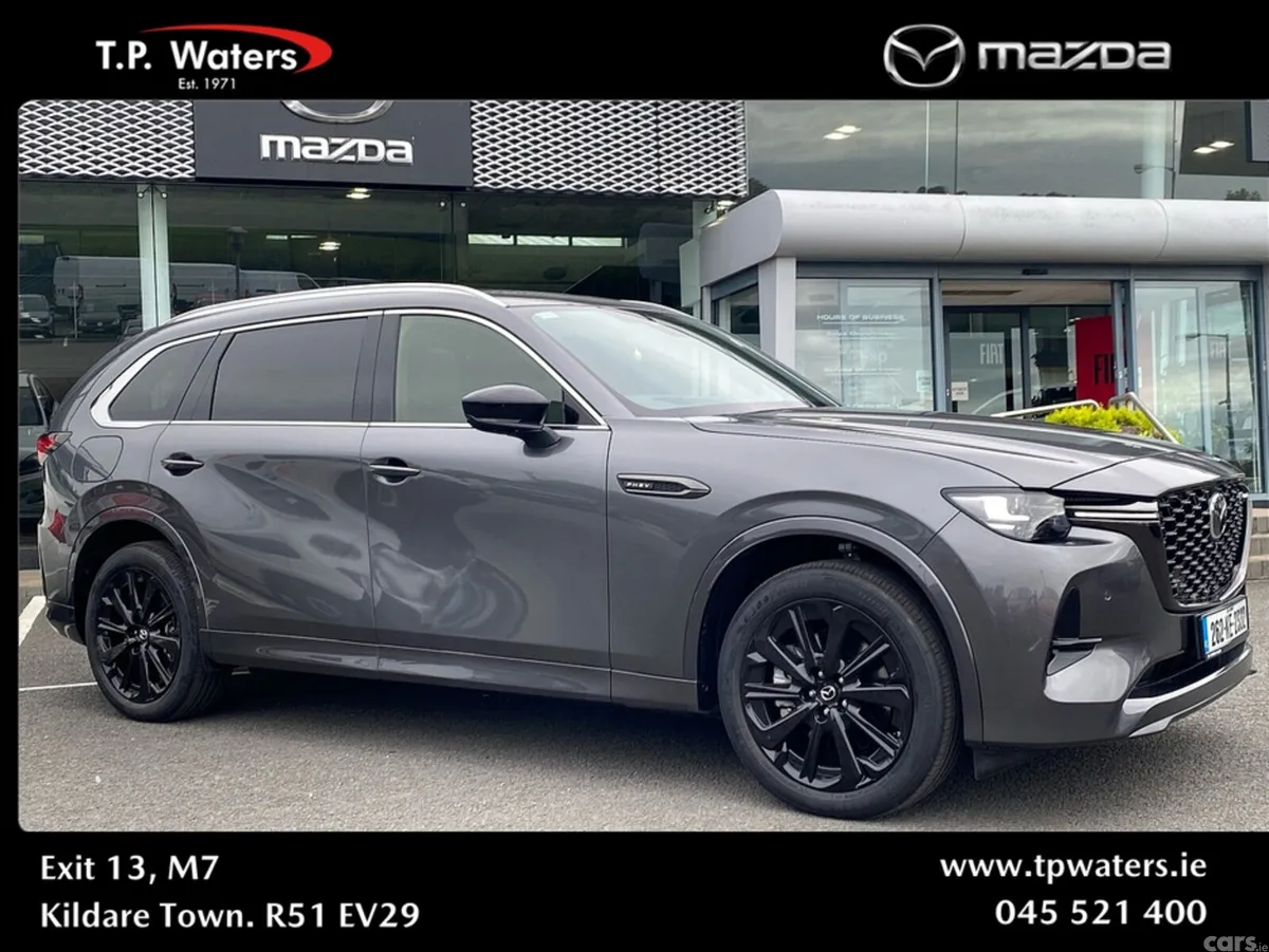 Mazda CX-80 SUV, Petrol Plug-in Hybrid, 2026, Grey