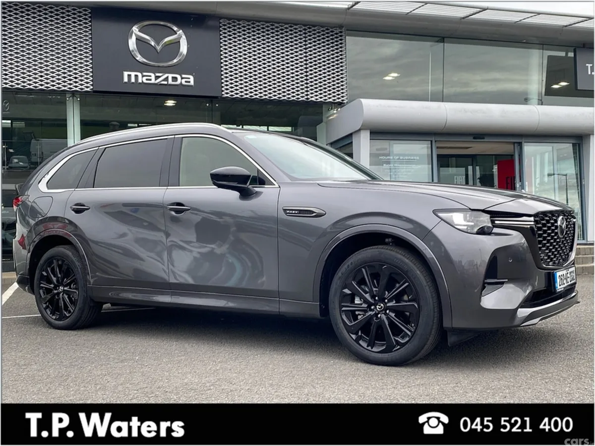 Mazda CX-80 SUV, Petrol Plug-in Hybrid, 2026, Grey