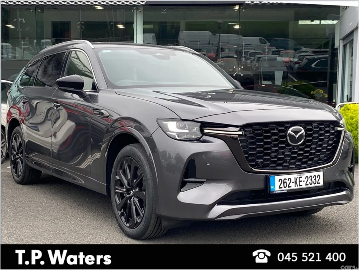 Mazda CX-80 SUV, Petrol Plug-in Hybrid, 2026, Grey