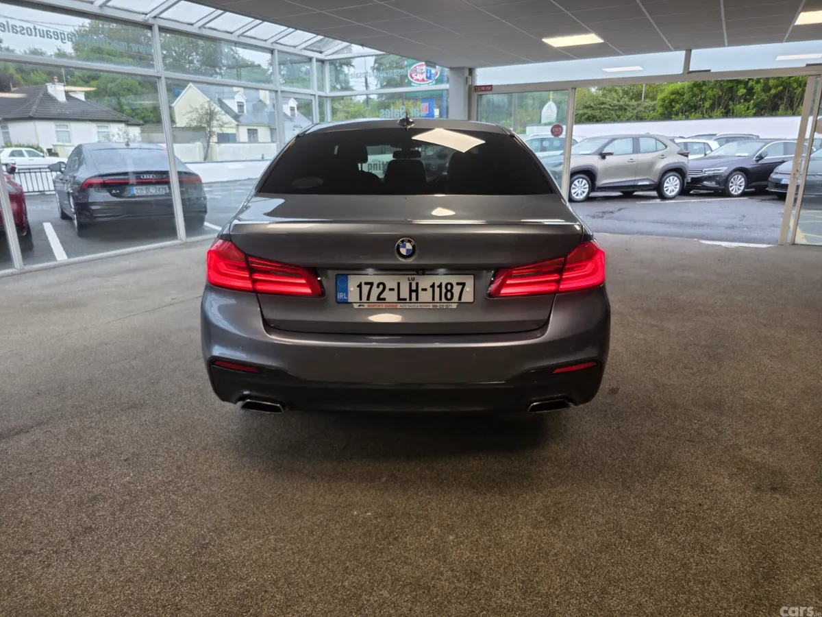 BMW 5-Series Saloon, Diesel, 2017, Blue
