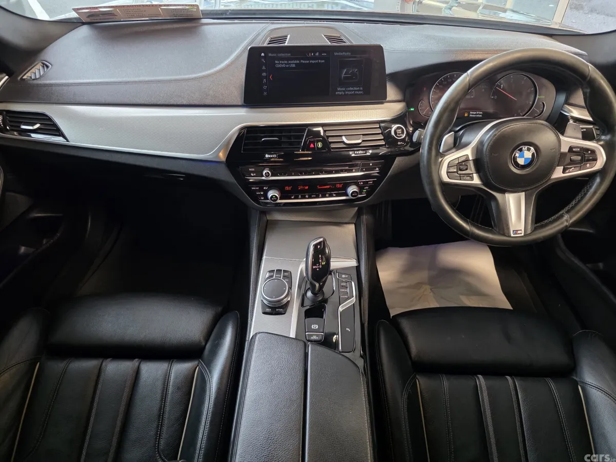 BMW 5-Series Saloon, Diesel, 2017, Blue