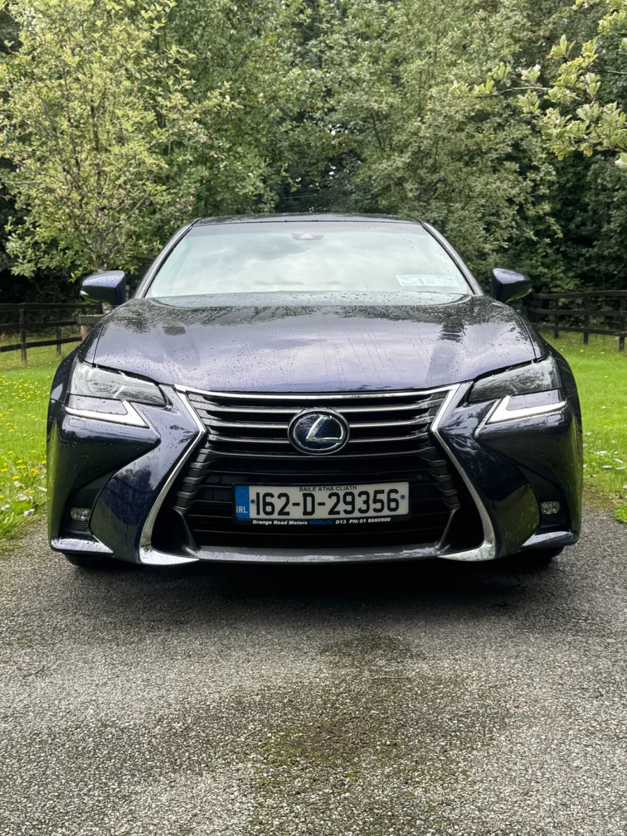 Lexus GS Saloon, Petrol Hybrid, 2016, Blue