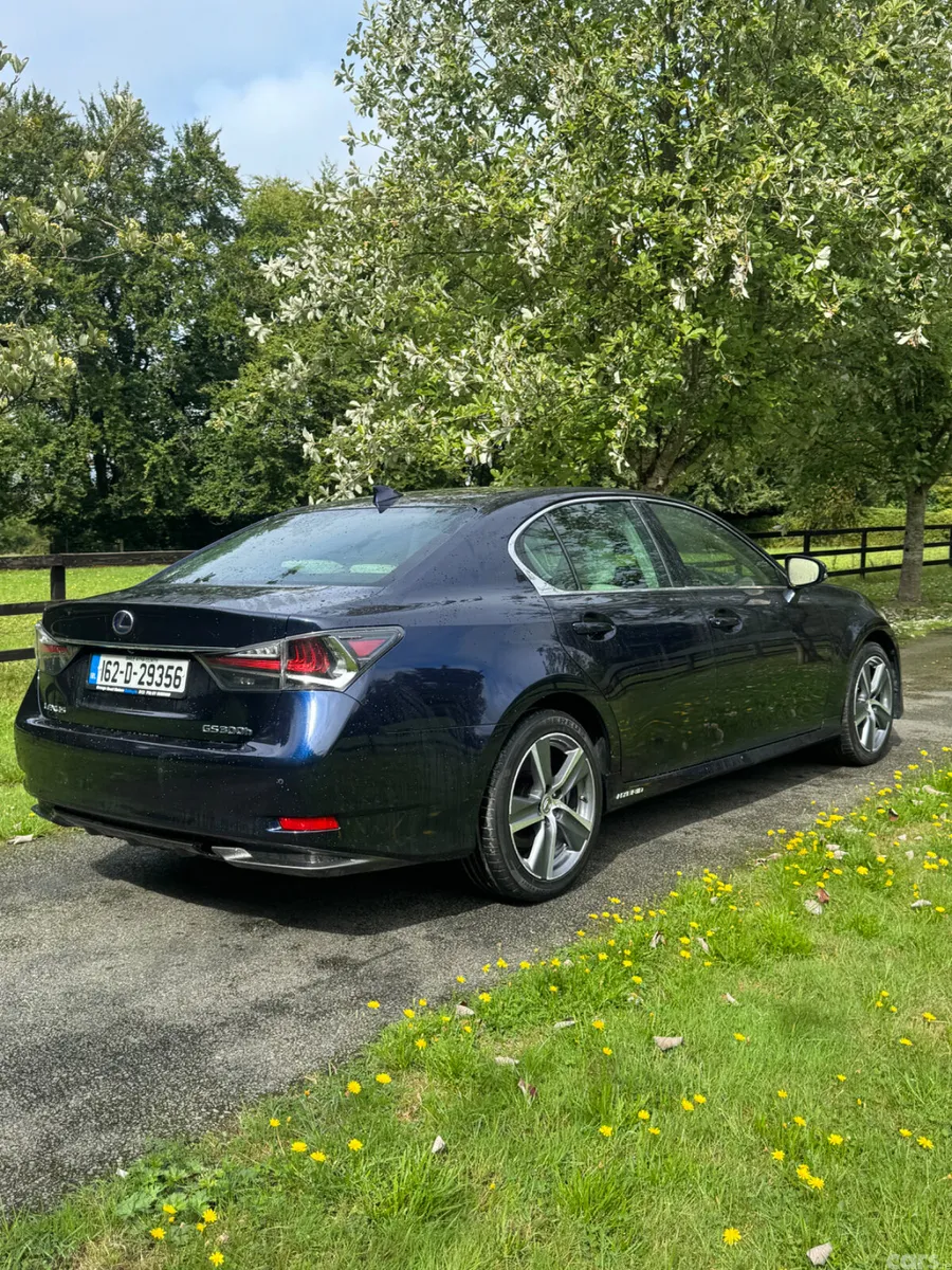 Lexus GS Saloon, Petrol Hybrid, 2016, Blue