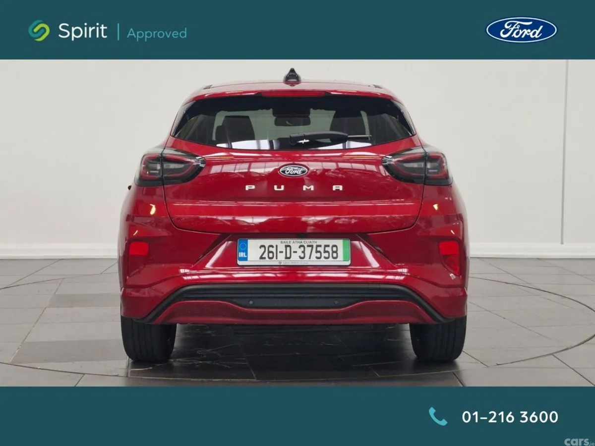 Ford Puma MPV, Electric, 2026, Red