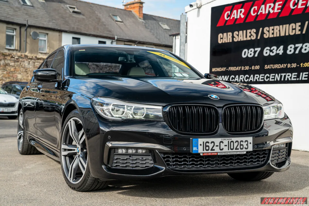 BMW 7-Series Saloon, Diesel, 2016, Black