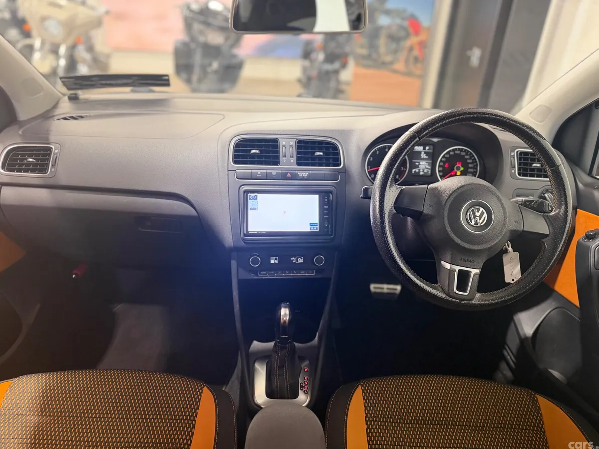 Volkswagen Polo Hatchback, Petrol, 2013, Orange