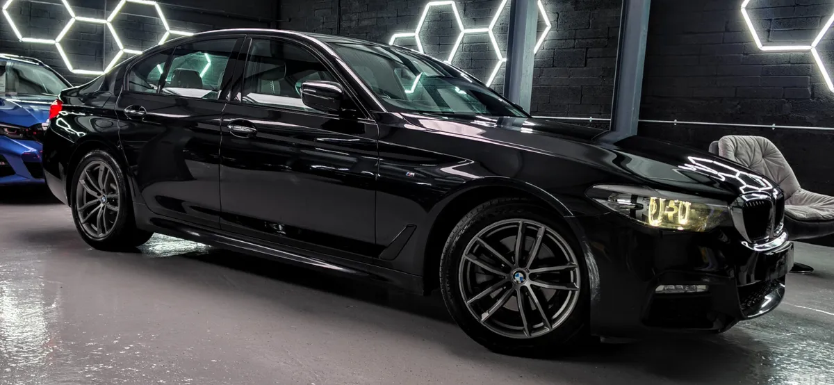 BMW 5-Series Saloon, Diesel, 2017, Black