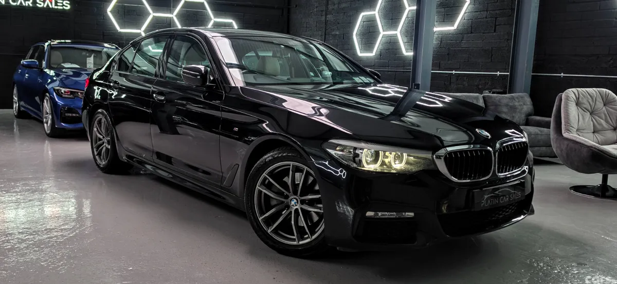 BMW 5-Series Saloon, Diesel, 2017, Black