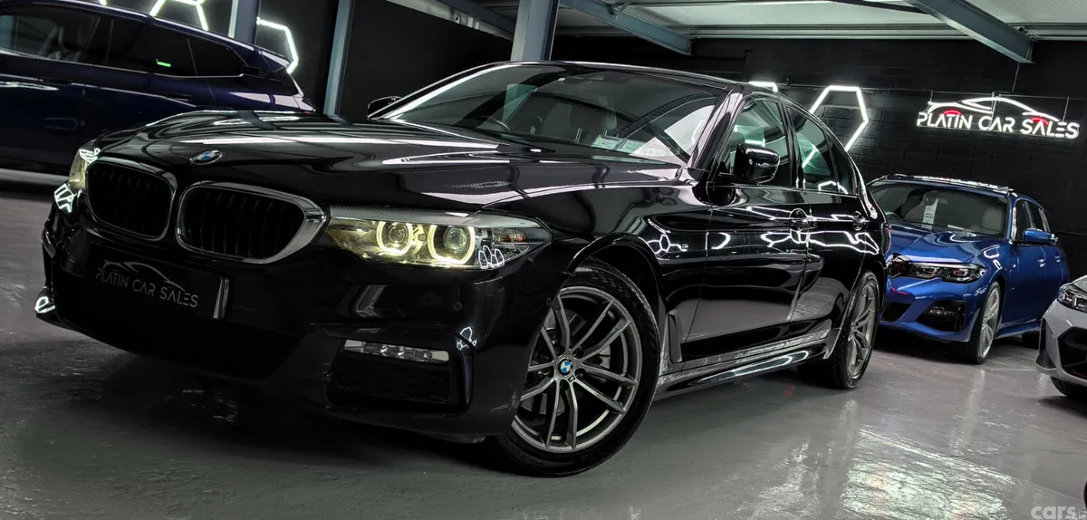 BMW 5-Series Saloon, Diesel, 2017, Black