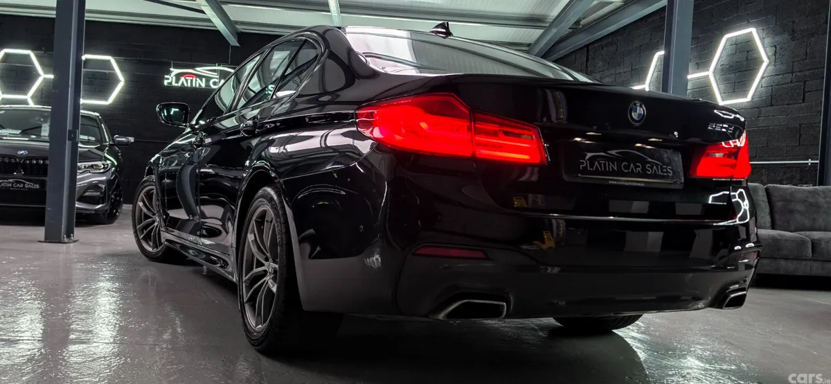 BMW 5-Series Saloon, Diesel, 2017, Black