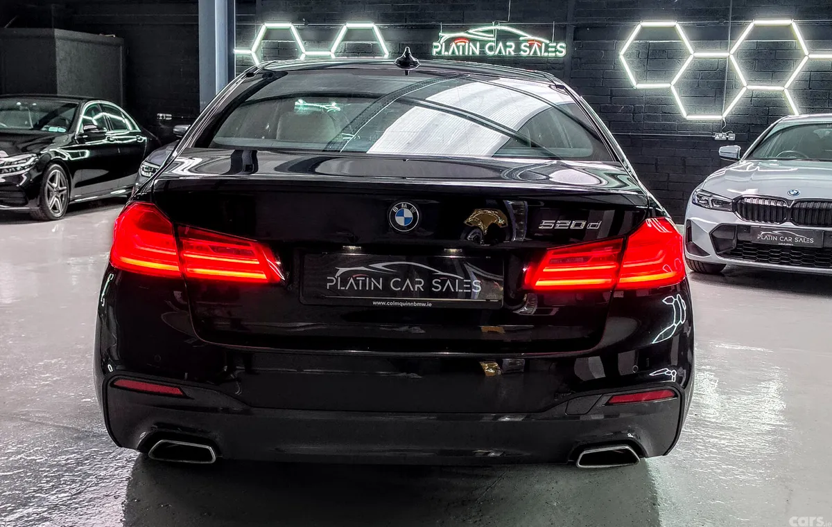 BMW 5-Series Saloon, Diesel, 2017, Black