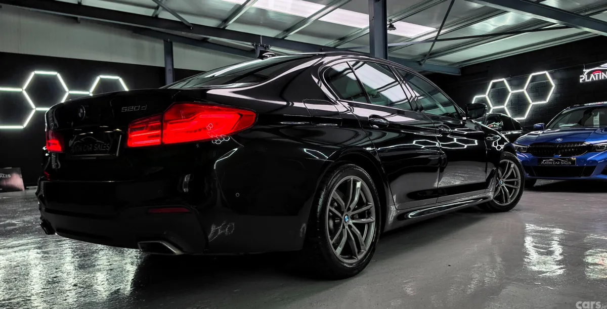 BMW 5-Series Saloon, Diesel, 2017, Black