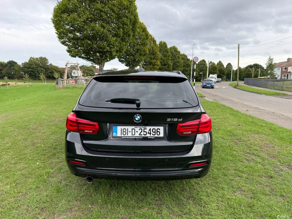 BMW 3-Series Estate, Diesel, 2018, Black