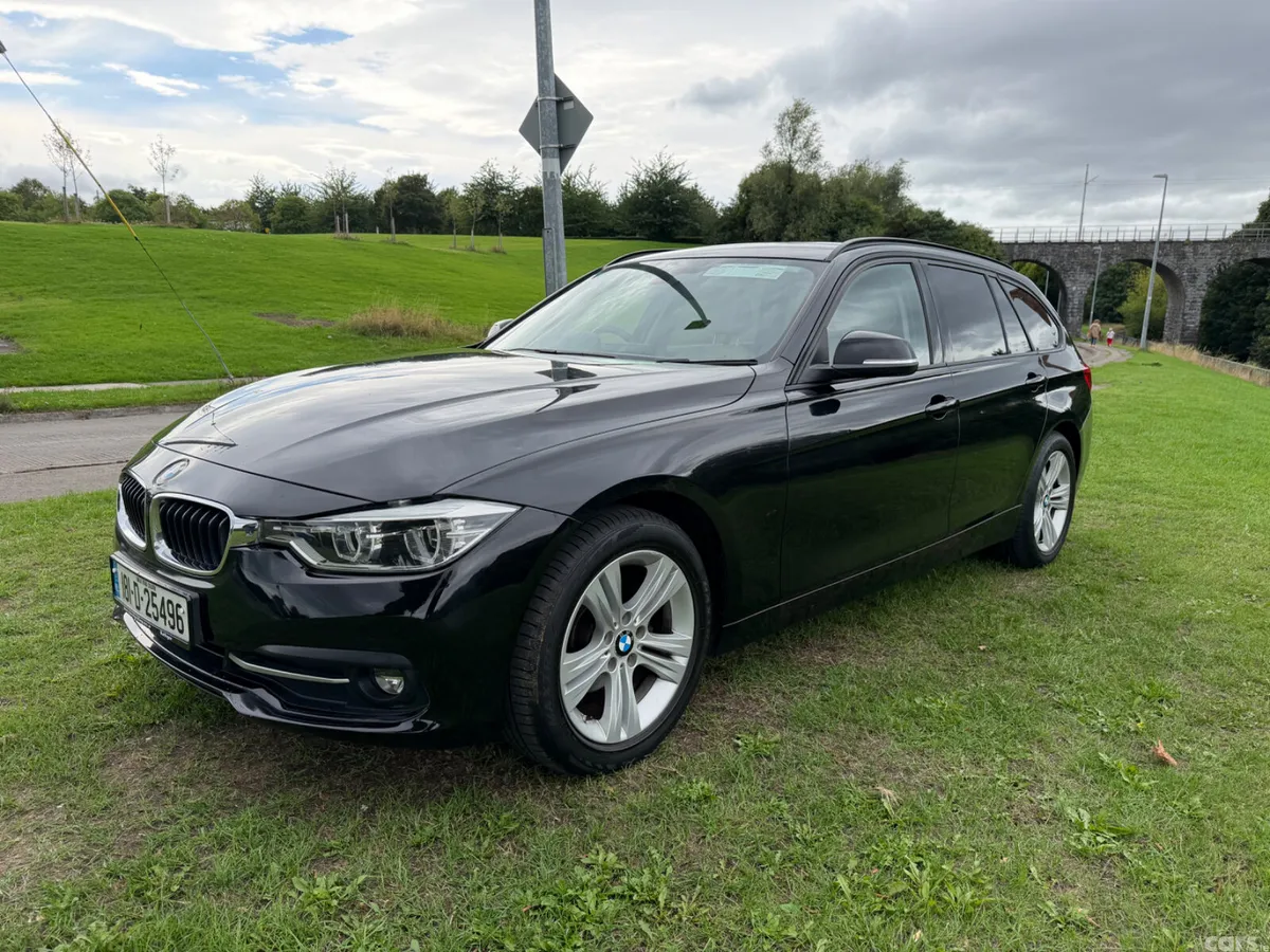 BMW 3-Series Estate, Diesel, 2018, Black