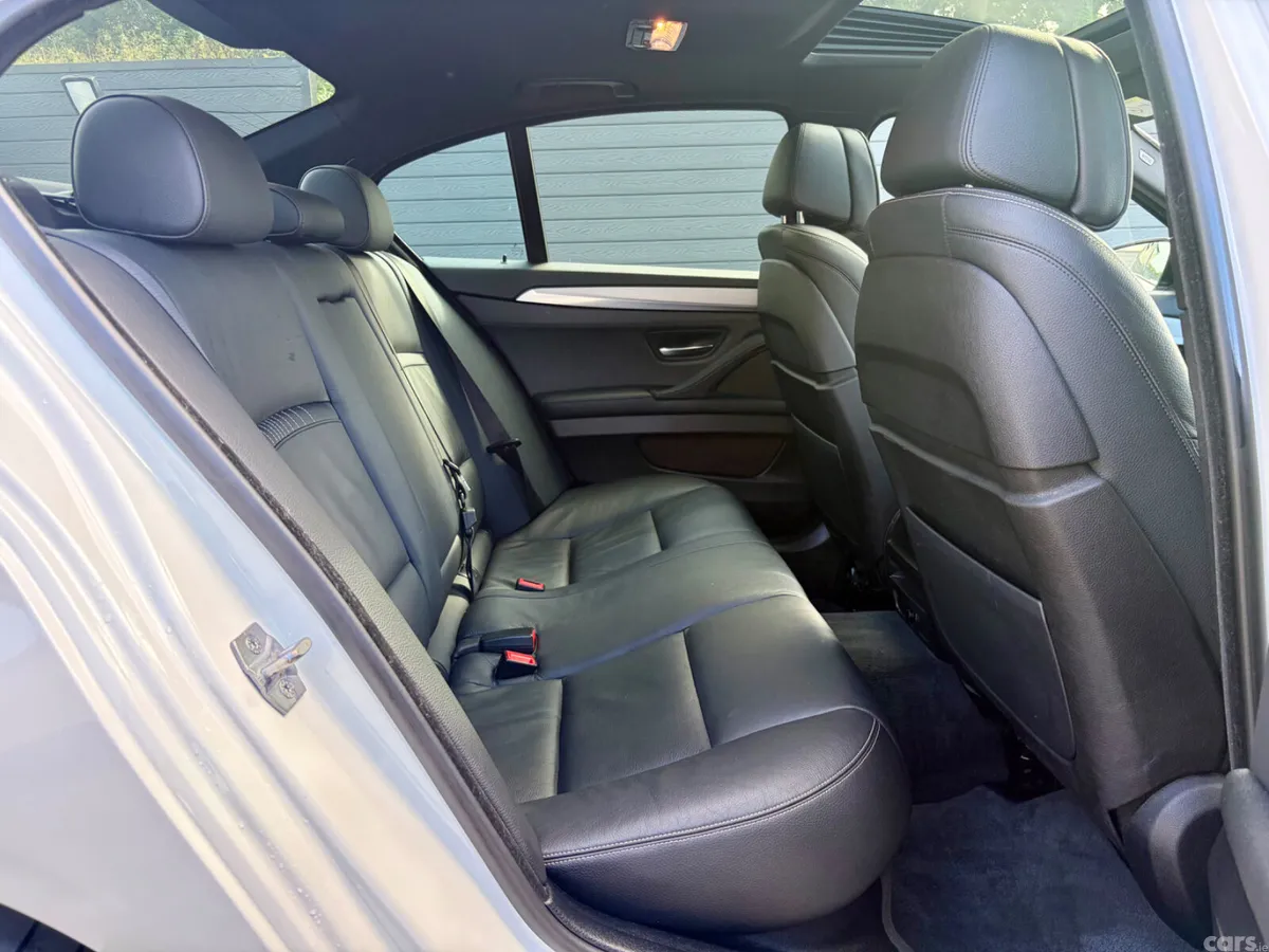 BMW 5-Series Saloon, Diesel, 2013, White