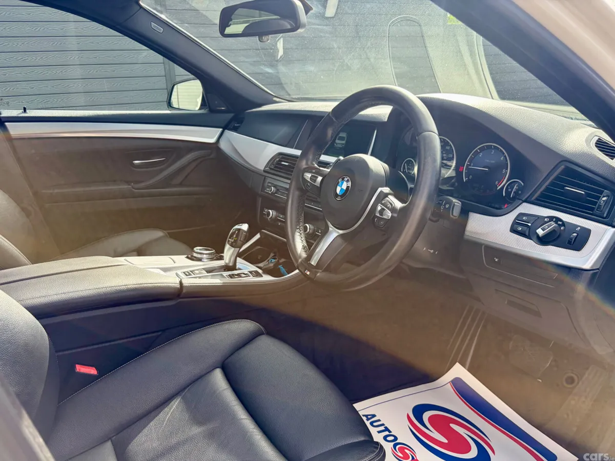 BMW 5-Series Saloon, Diesel, 2013, White