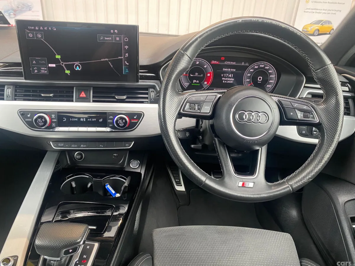 Audi A4 Saloon, Diesel, 2021, Blue