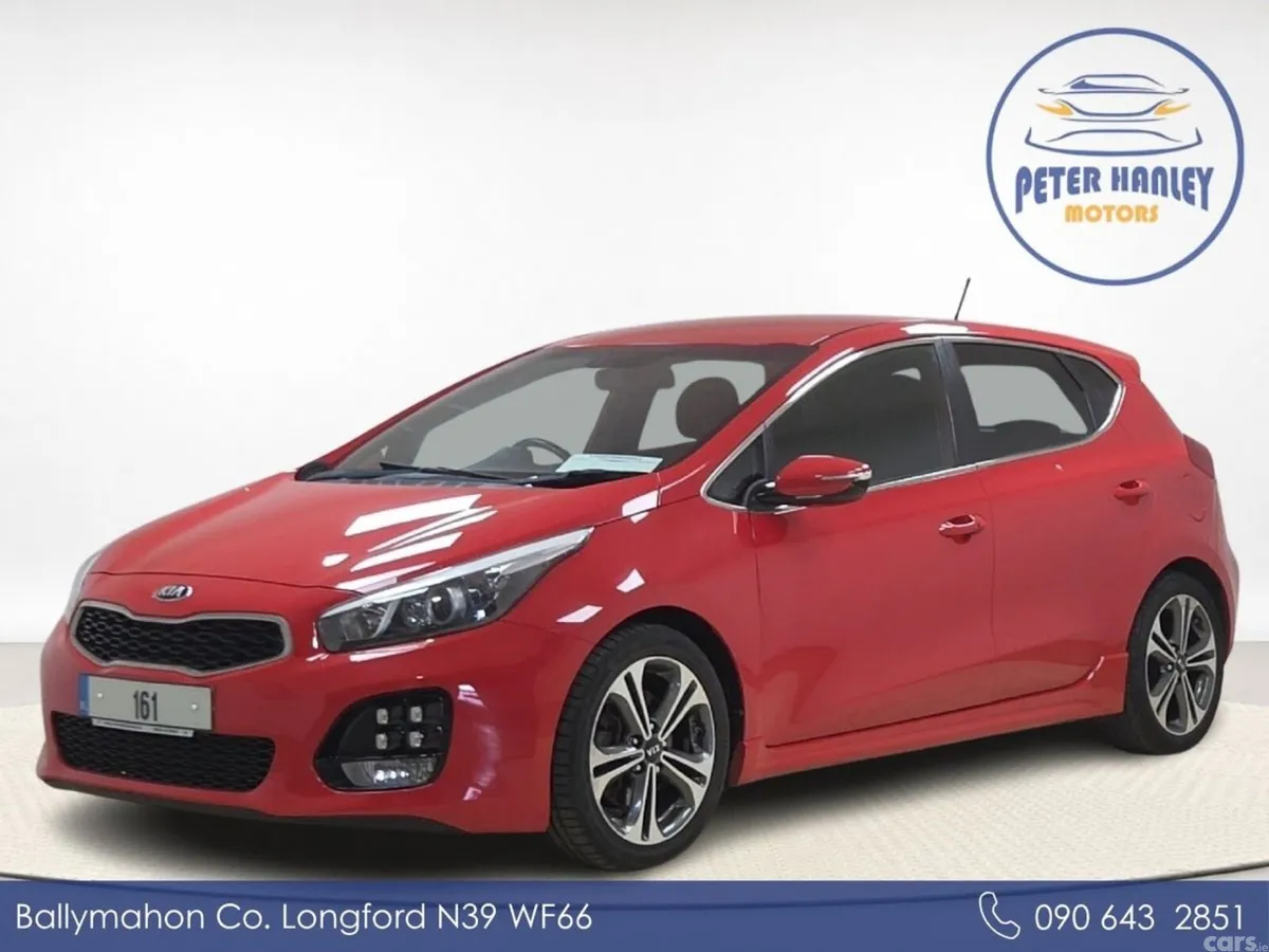 Kia Ceed Hatchback, Diesel, 2016, Red