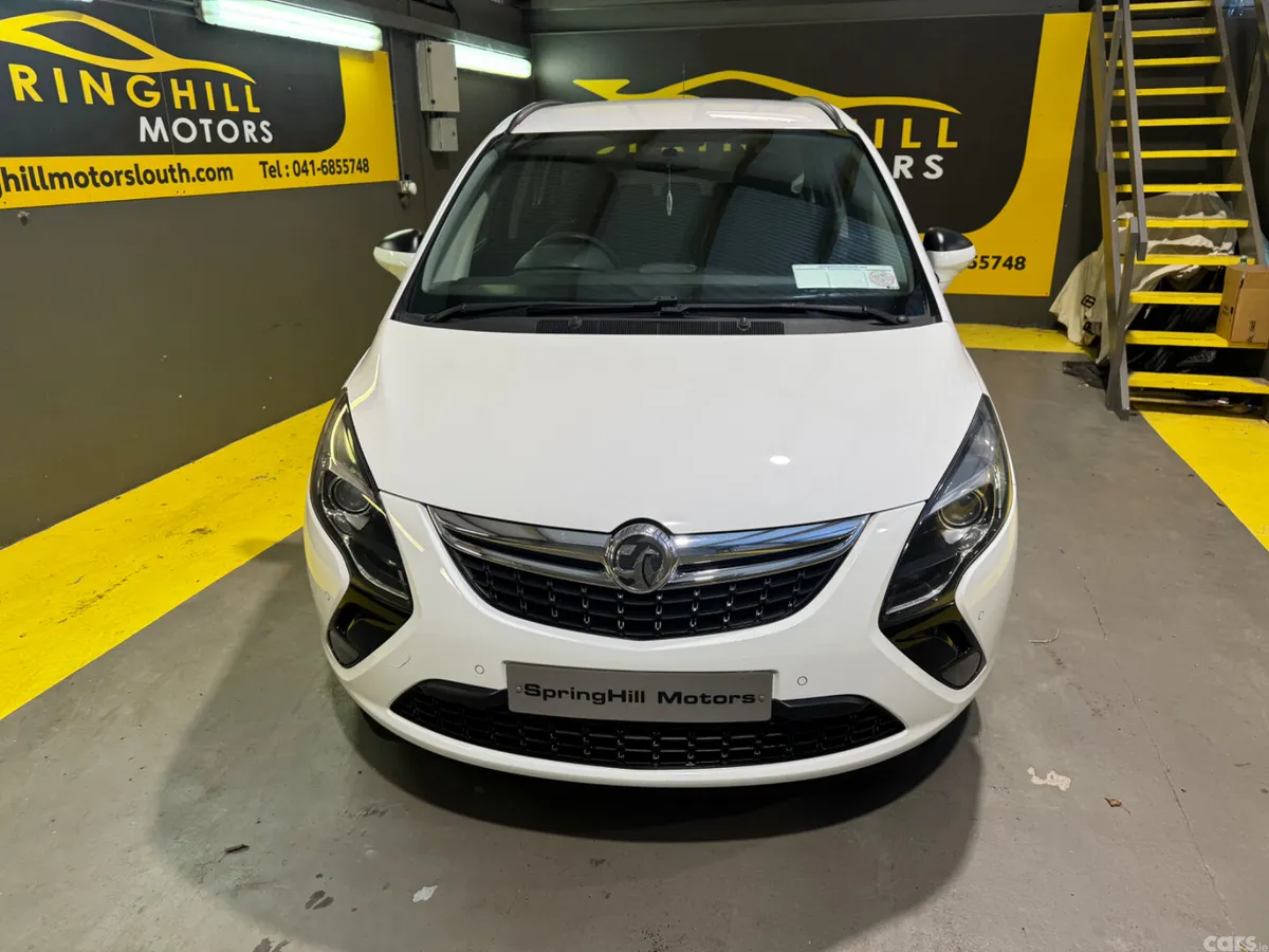 Vauxhall Zafira MPV, Diesel, 2015, White