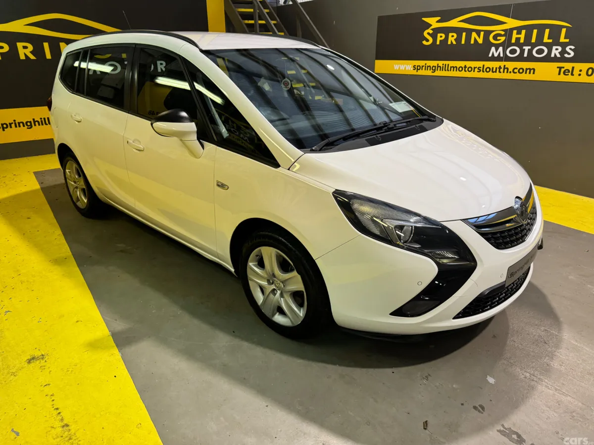Vauxhall Zafira MPV, Diesel, 2015, White
