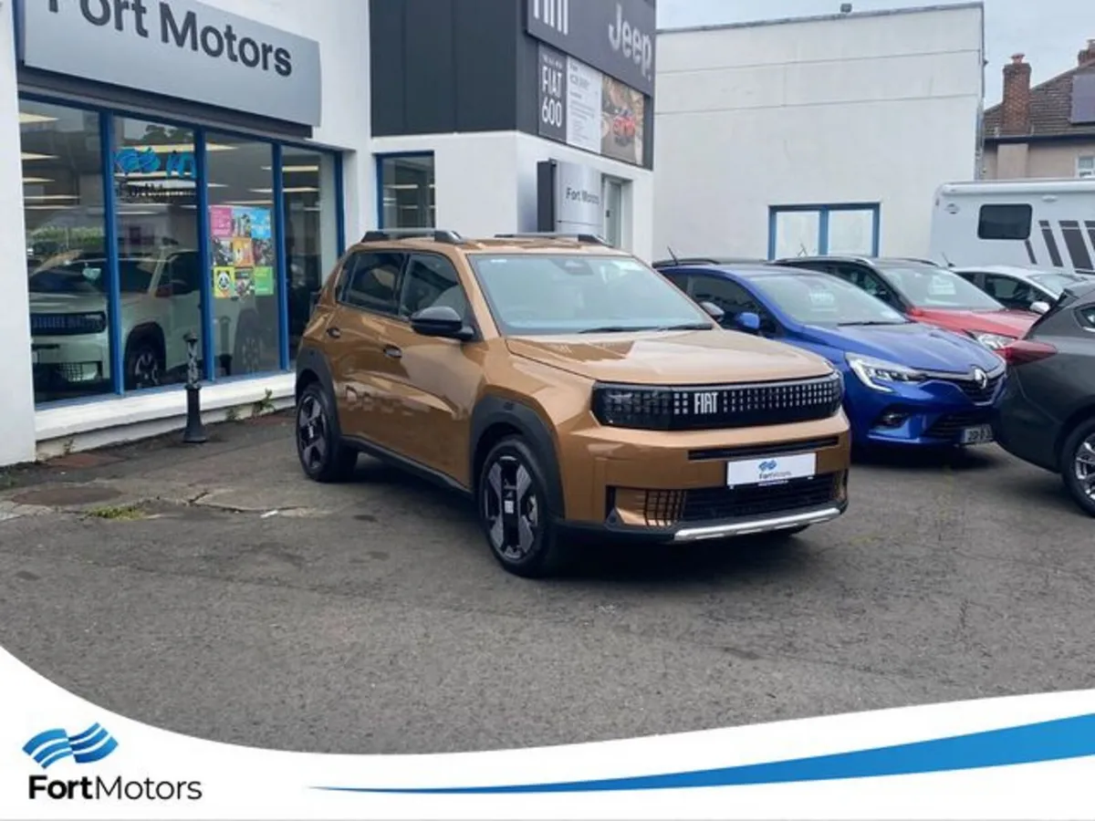 Fiat Grande Panda SUV, Electric, 2027, Brown