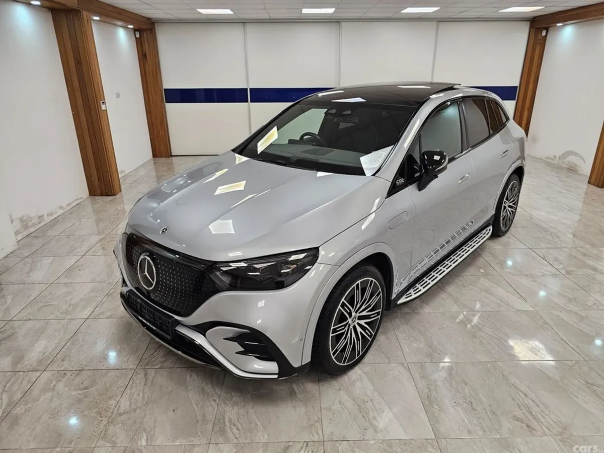 Mercedes-Benz EQE SUV, Electric, 2025, Silver