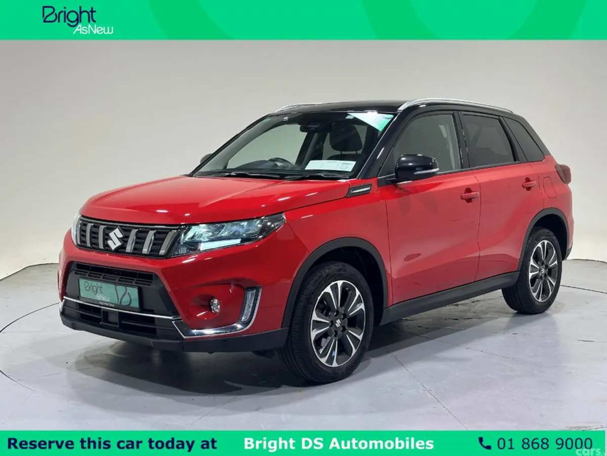 Suzuki Vitara SUV, Petrol Hybrid, 2024, Red