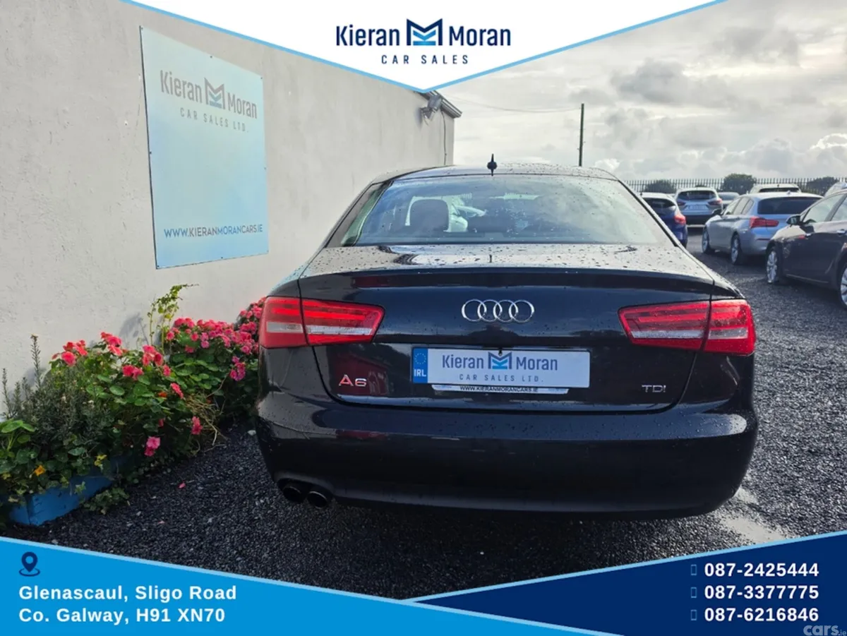 Audi A6 Saloon, Diesel, 2013, Black