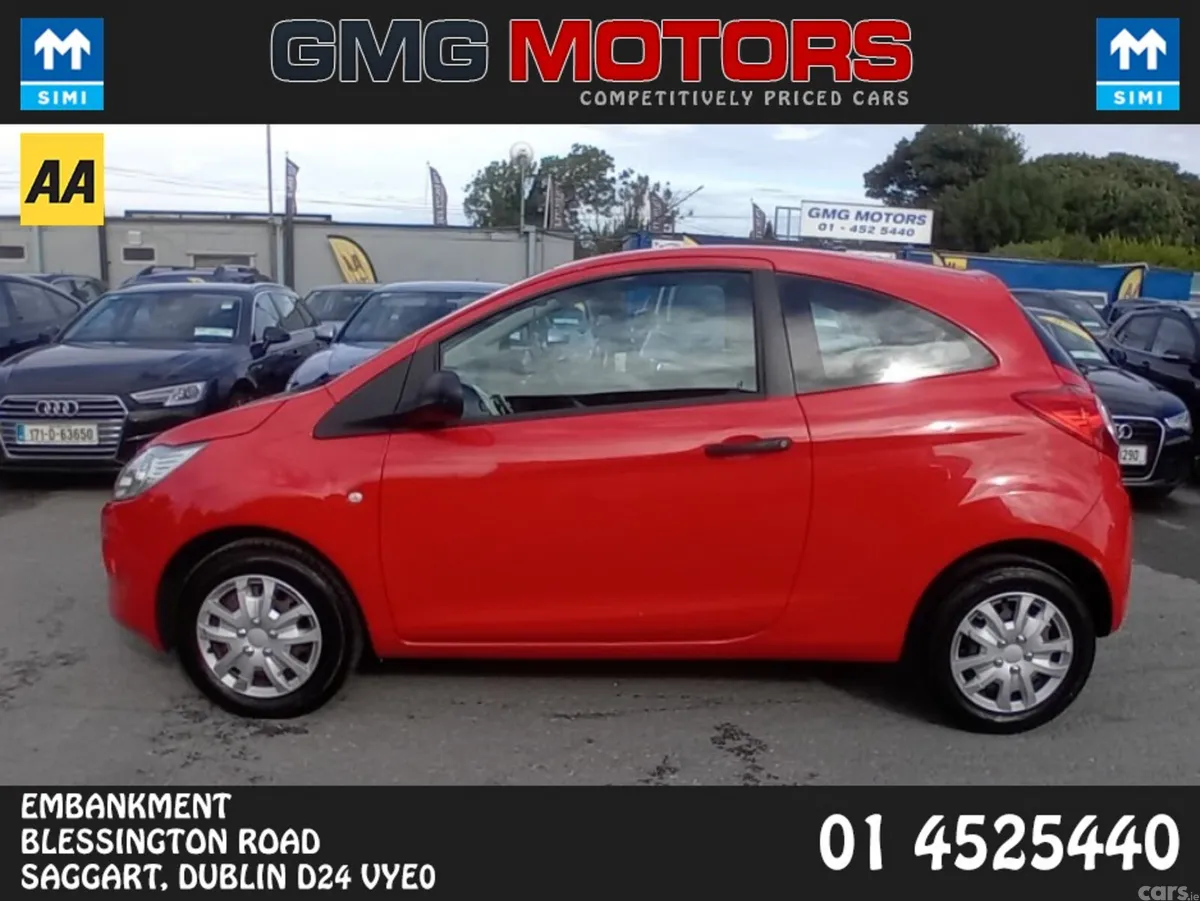 Ford KA Hatchback, Petrol, 2014, Red