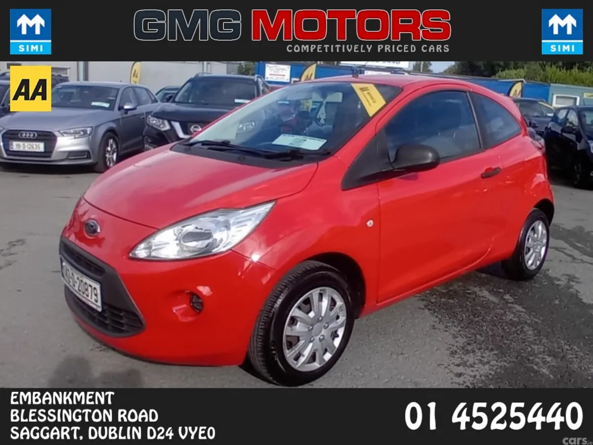 Ford KA Hatchback, Petrol, 2014, Red