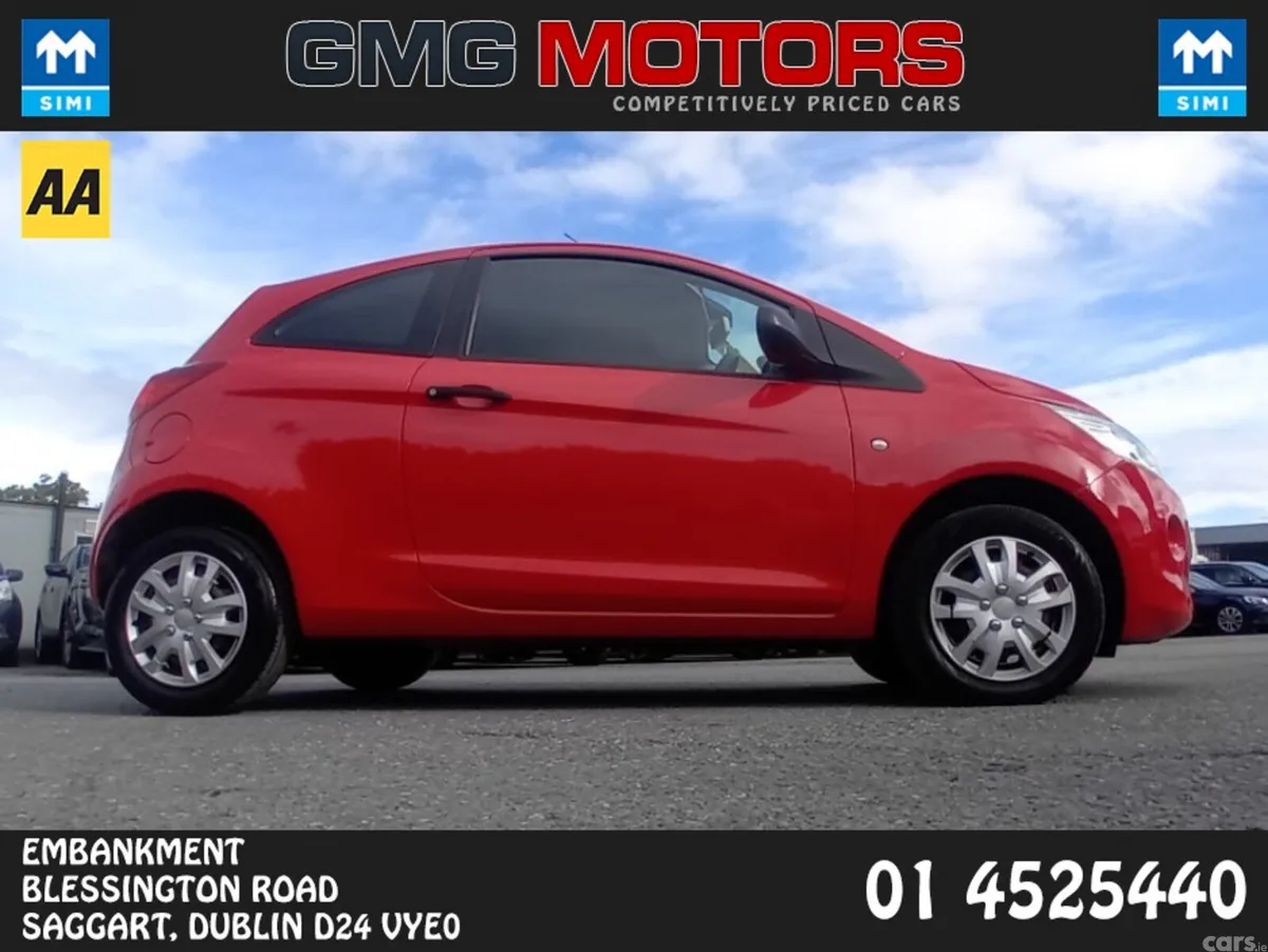 Ford KA Hatchback, Petrol, 2014, Red